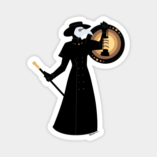 Plague Doctor Magnet