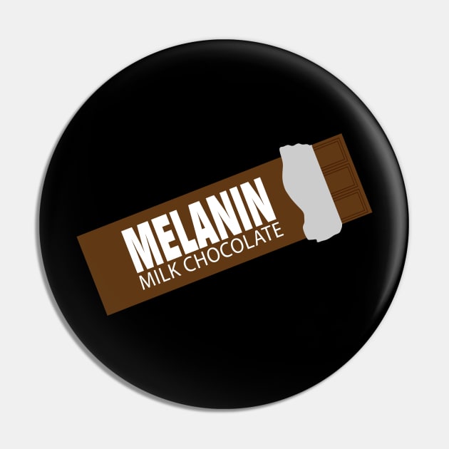 Melanin Milk Chocolate Candy Bar Pin by blackartmattersshop