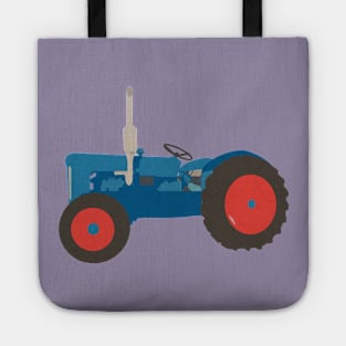 Blue tractor Illustration_No_01 Tote