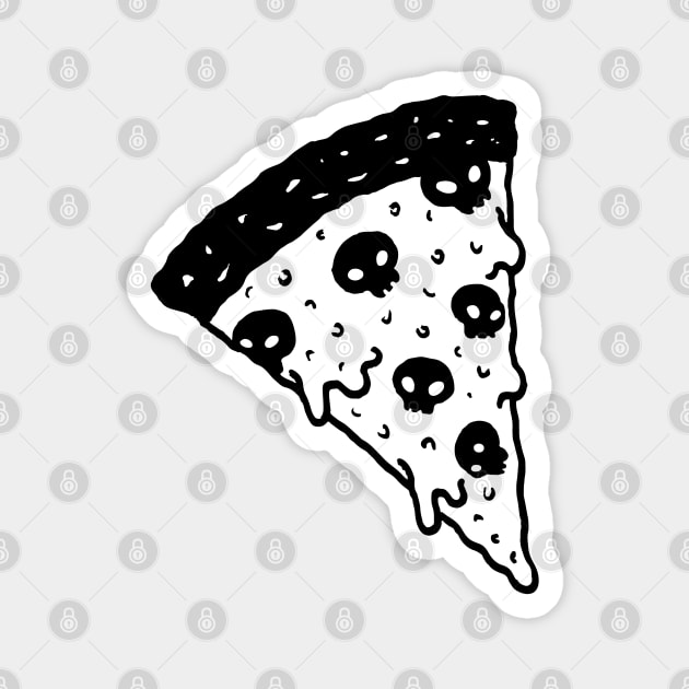 Death by Pizza Magnet by LadyMorgan