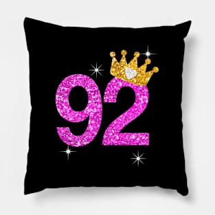 92Nd Princess Crown Pillow