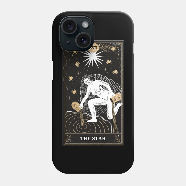 The Star Tarot Card Phone Case by moonlobster