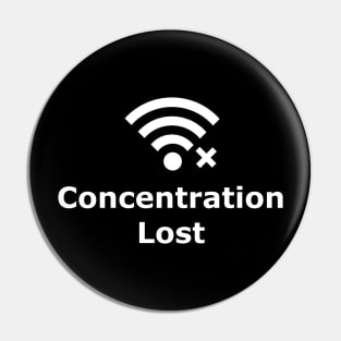 Concentration Lost Pin