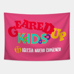 Geared Up Kids Tapestry