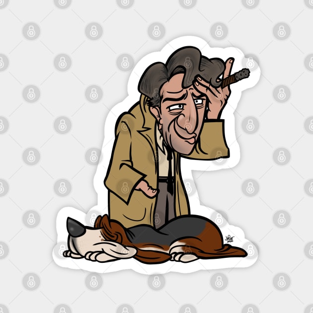 Columbo and his dog Magnet by UzzyWorks