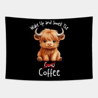 Highland Cow Coffee Mug Tapestry