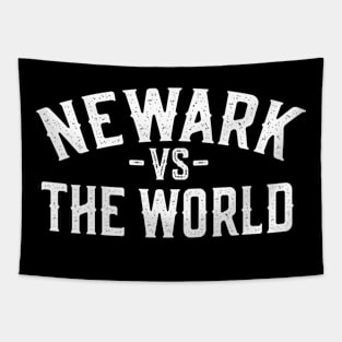 Represent Your Newark Pride with our 'Newark vs The World' Tapestry