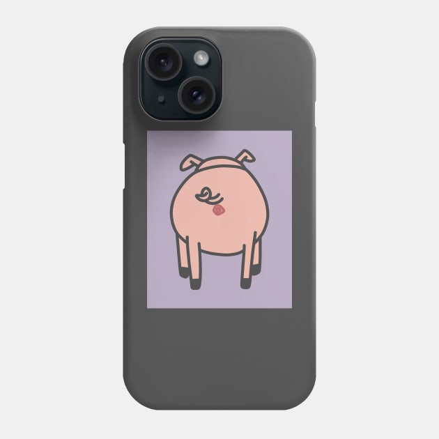 Gayle's Art: Pig Phone Case by gray-cat