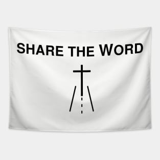 "Share the Word" - Pseudo-Cycling Christian Witness Tapestry