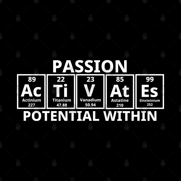 Passion Activates Potential Within by Texevod