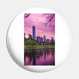 Melbourne City Pretty in Pink Pin