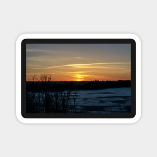 Sunset. Magnet