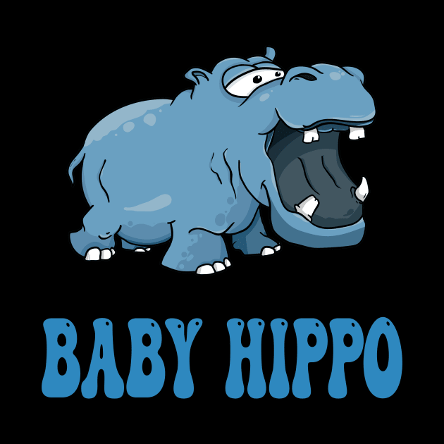 BABY HIPPO by KhalidArt