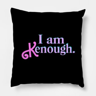 I am Kenough X Blue Pink Pillow