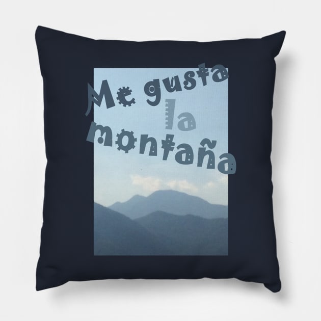 Love Mountains Pillow by TenomonMalke