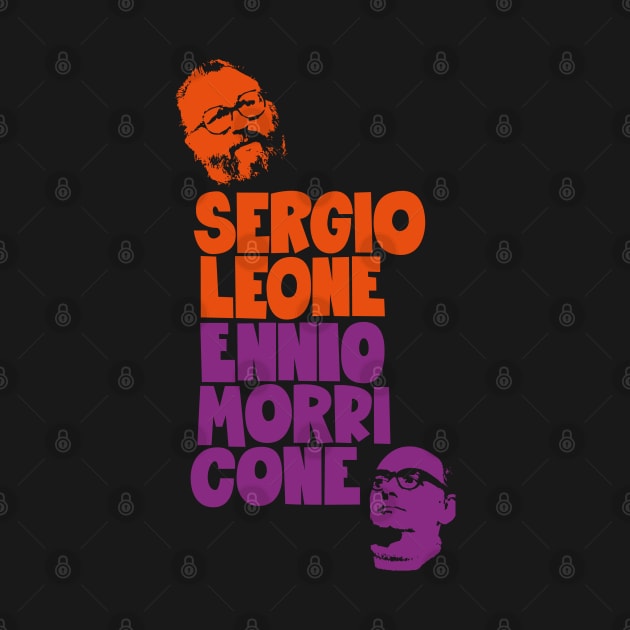 Sergio Leone and Enio Morricone - the good the bad and the ugly by Boogosh