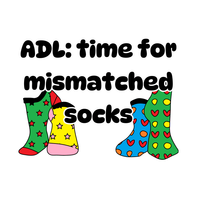 ADL: time for mismatched socks by Soudeta