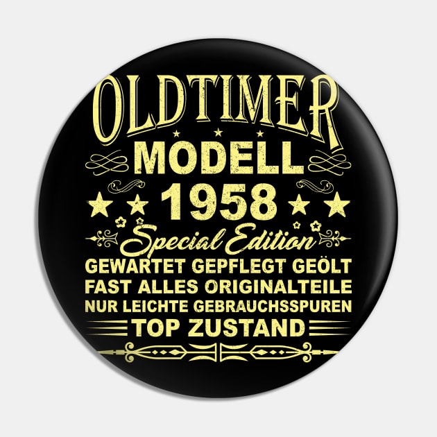 OLDTIMER MODELL BAUJAHR 1958 Pin by SinBle