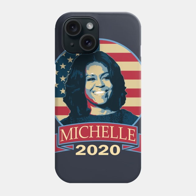 Michelle Obama 2020 Phone Case by Nerd_art