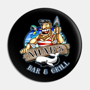 Ahabs Bar Grill Pin
