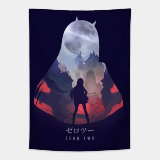 Zero Two - Dark Illusion Tapestry