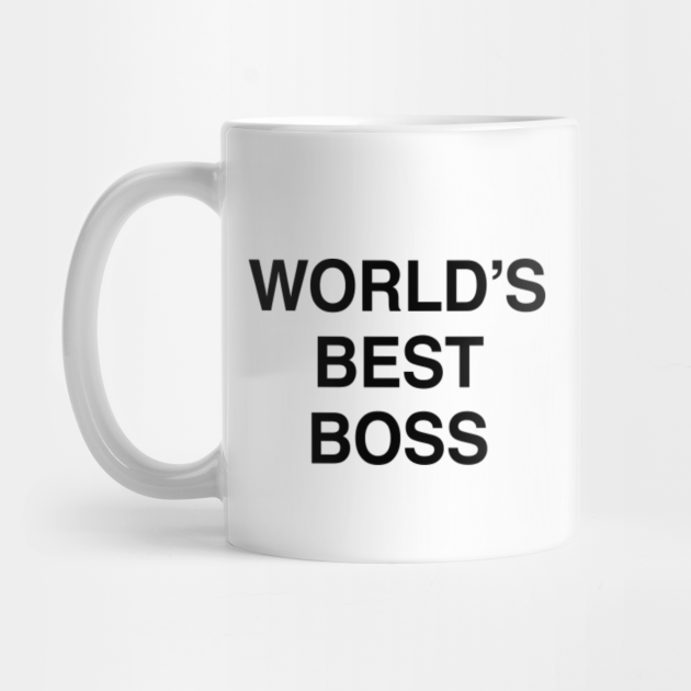 Michael Scott's World's Best Boss Mug by hinoonstudio