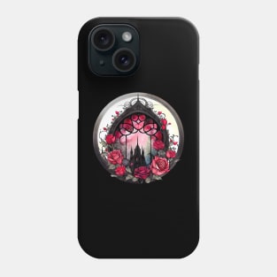 Gothic Rose Church Window Phone Case