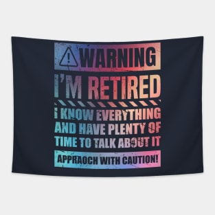 Retirement Design For Men Women Retiree Retired Retirement Tapestry