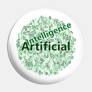 Artificial Intelligence Data Science Word Cloud | Green Pin