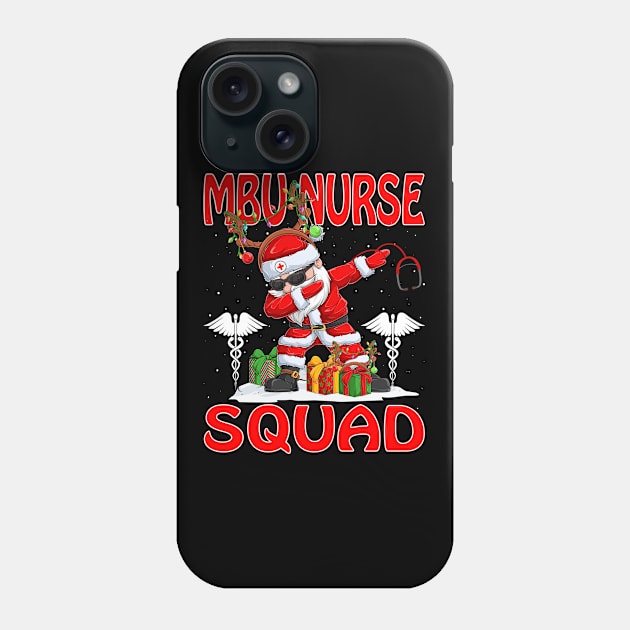 Christmas Mbu Nurse Squad Reindeer Pajama Dabing Santa Phone Case by intelus