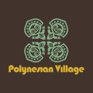 Polynesian Village Resort Maui Tikis T-Shirt