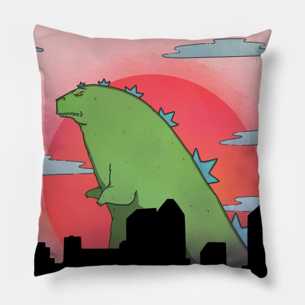 Shin Reptar Pillow by timbo