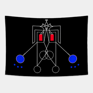 Totem weaver Tapestry