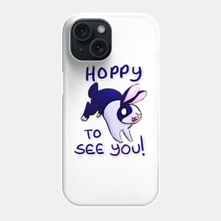 Hoppy To See You Bunny Phone Case