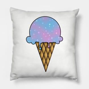 Galaxy Ice Cream - Cotton Candy Pillow