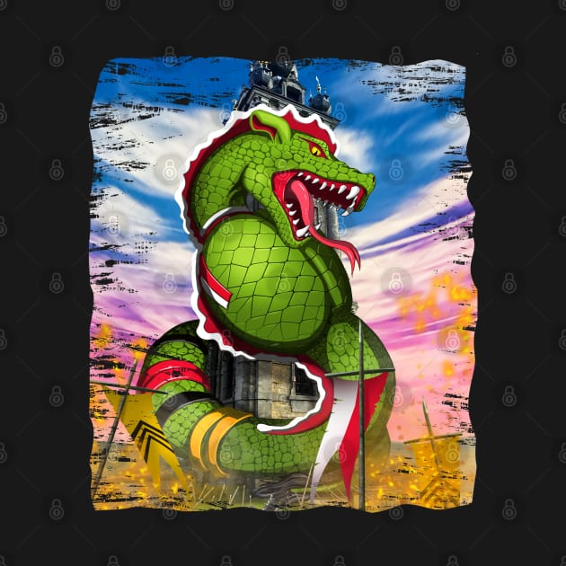 Dragon Doudou Mons by Meca-artwork