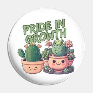 Gardening - Pride in growth Pin