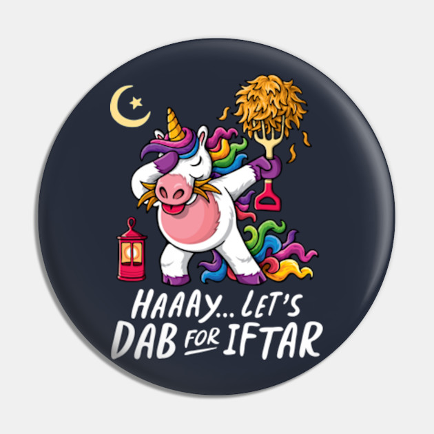 Ramadan Mubarak | Funny Iftar Party | Dabbing Unicorn Eating Hay Straws T-shirt - Iftar Party - Pin | TeePublic Ramadan Mubarak | Funny Iftar Party | Dabbing Unicorn Eating Hay Straws T-shirt - Iftar Party - Pin | TeePublic