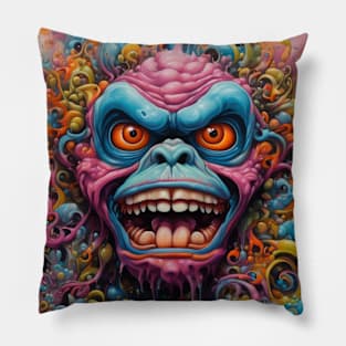 Psychedelic Frenzy Pillow