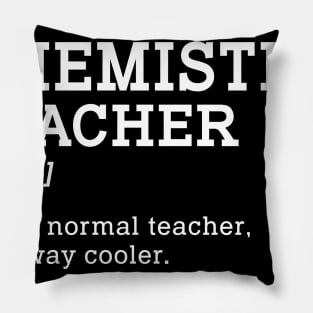 Chemistry Teacher Back To School Gift Pillow