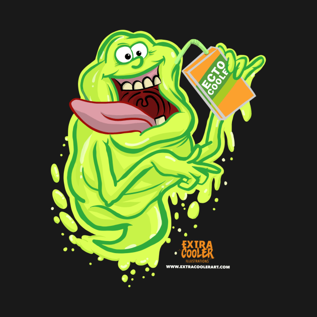 Slimer - Ecto Cooler Shirt by ExtraCooler