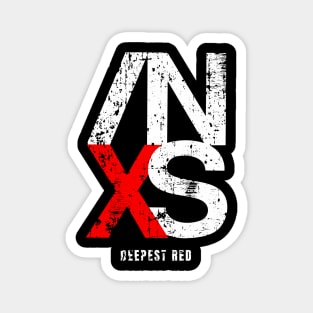 INXS Deepest Red Magnet