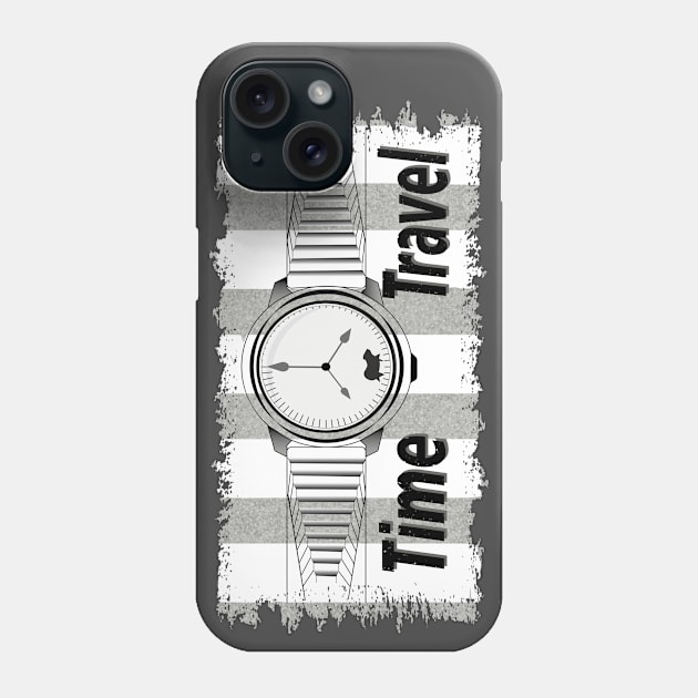 Time Travel Watch Phone Case by Watercoloristic