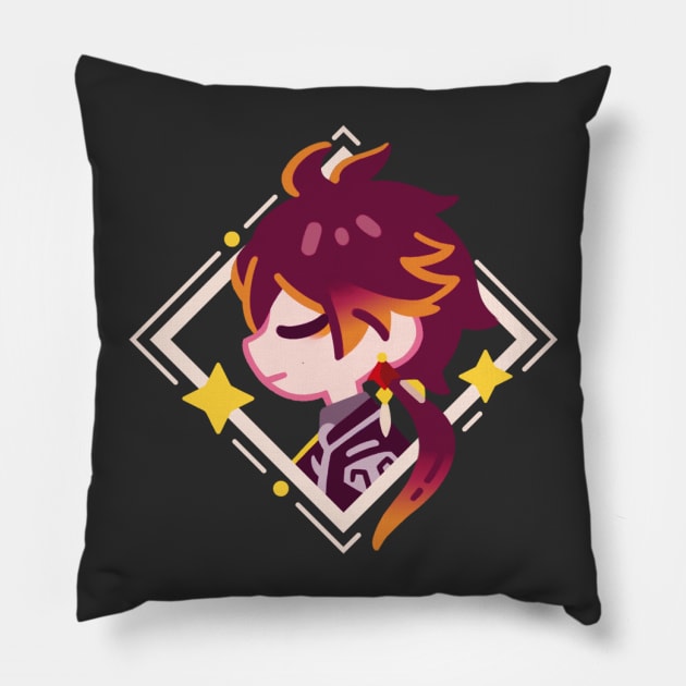 Zhongli Pillow by OkiComa