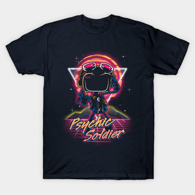 Retro Psychic Soldier Psychonaut T Shirt Teepublic