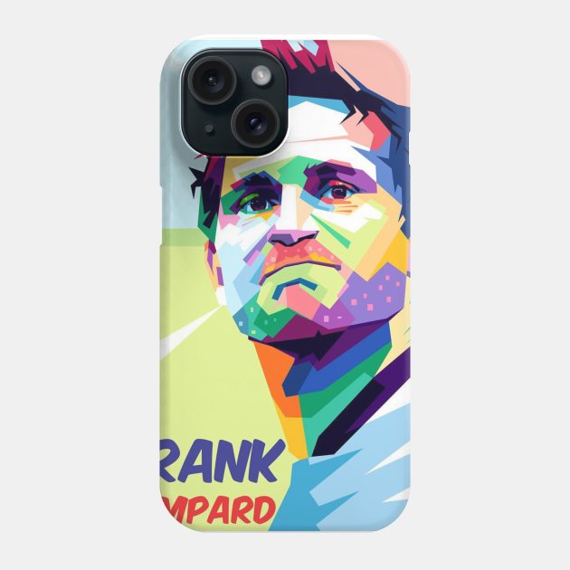 FRANK LAMPARD WPAP Phone Case by erikhermawann22