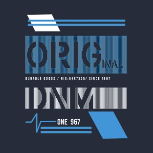 Original Denim Typography urban brand T-Shirt