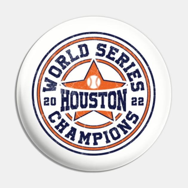 Houston Astros 2022 MLB World Series Champions Pin