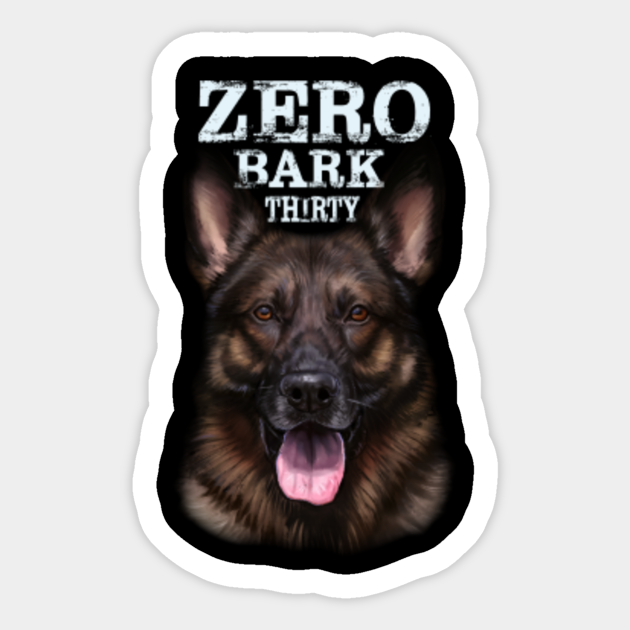 Zero Bark Thirty Belgian Malinois Military Dog Hero Zero Bark Thirty Conan The Hero Sticker Teepublic