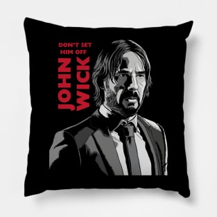 John Wick: Don't Set Him Off Pillow